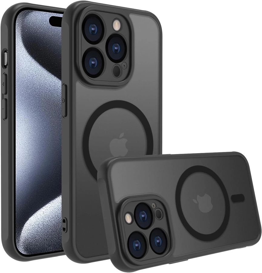 No Name Panzer Matt Case MagS Xiaomi Redmi Note 14 4G Black(Cases)