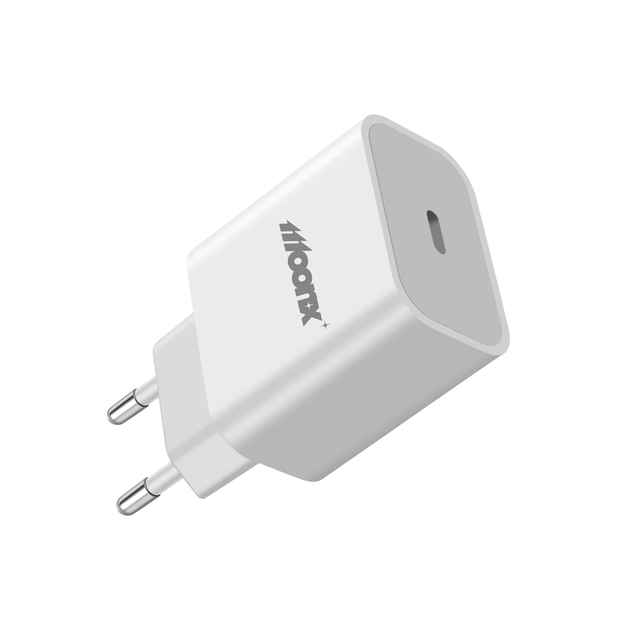 MoonX MOONX wall charger MC03 PD 20W 1xUSB-C White снимка 1