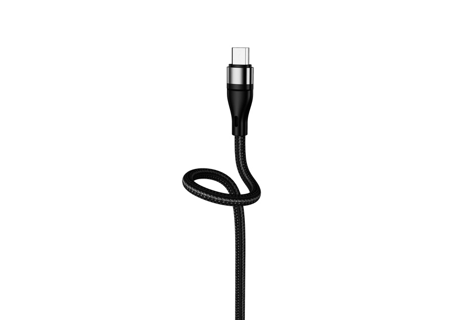 Jellico cable B16 Micro USB 3.1A 1M Black снимка 2