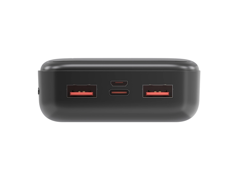 MoonX MOONX power bank MP02 PD 20W 1xUSB-C + 2xUSB QC3.0 22.5W 20000mAh black снимка 3