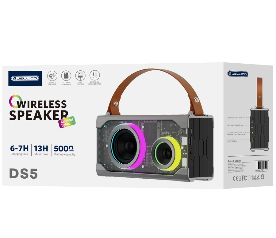 Jellico bluetooth speaker DS5 Gray(Loudspeakers)