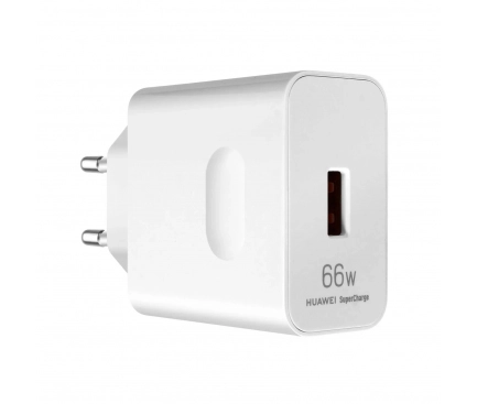 Huawei Original wall charger Huawei 6A 66W HW-110600E02 1xUSB White (bulk EU) снимка 1