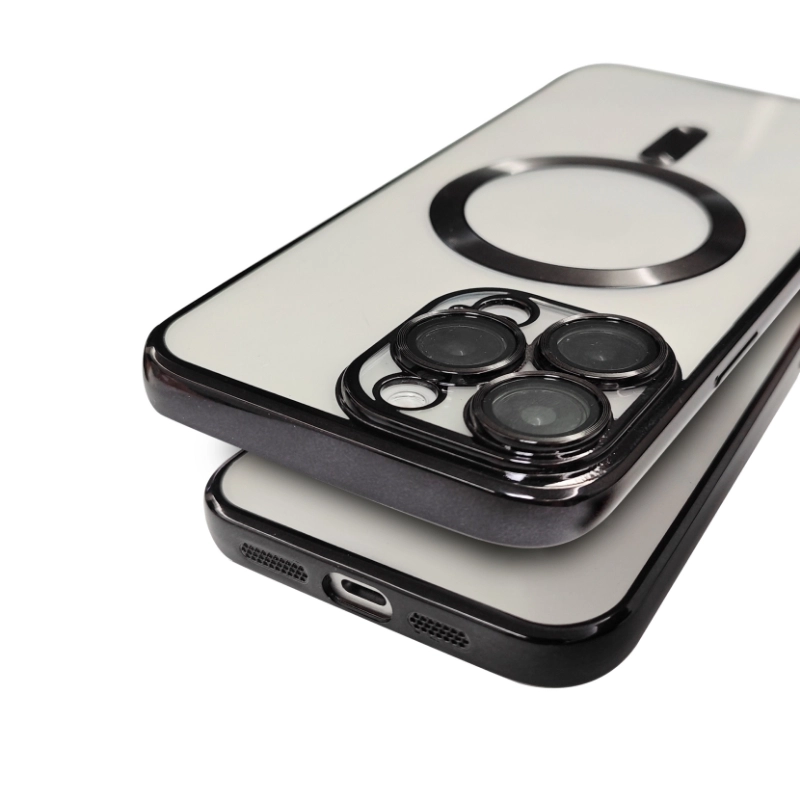 No Name Metal Case MagS iPhone 14 Plus Black снимка 1