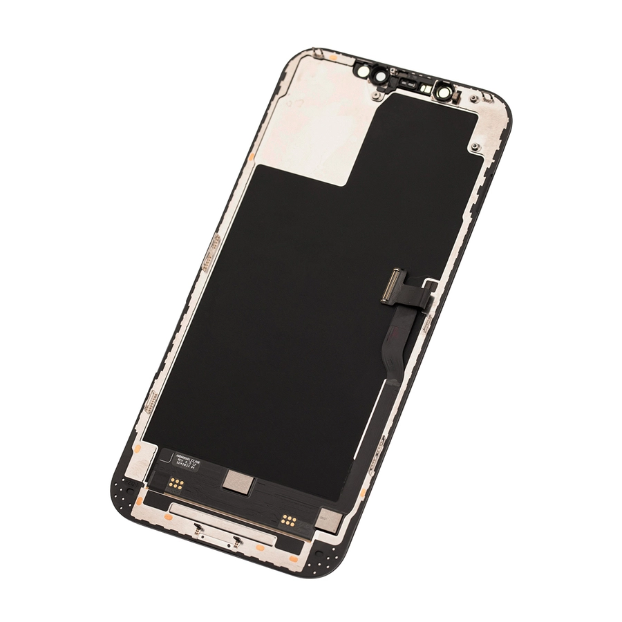 Spare Parts LCD + touch iPhone 12 Pro Max black Amoled (Soft Oled) снимка 1