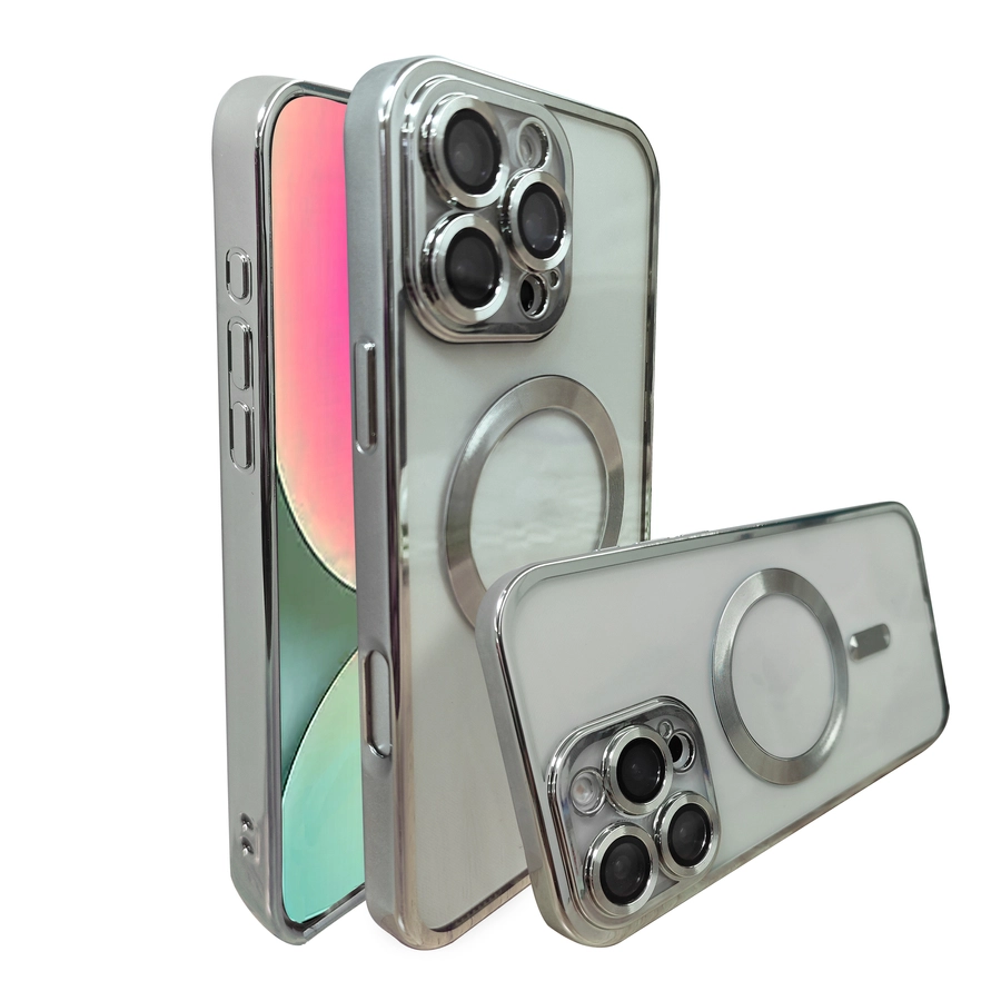 No Name Metal Case MagS iPhone 16e Silver(Cases)