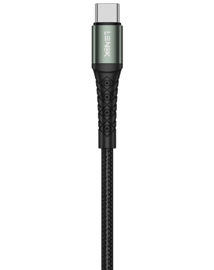 Jellico cable B10 USB-C - Lightning PD 20W 1M Black снимка 3