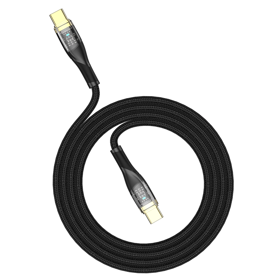 Jellico cable B20 USB-C - USB-CPD66W1MBlack снимка 2