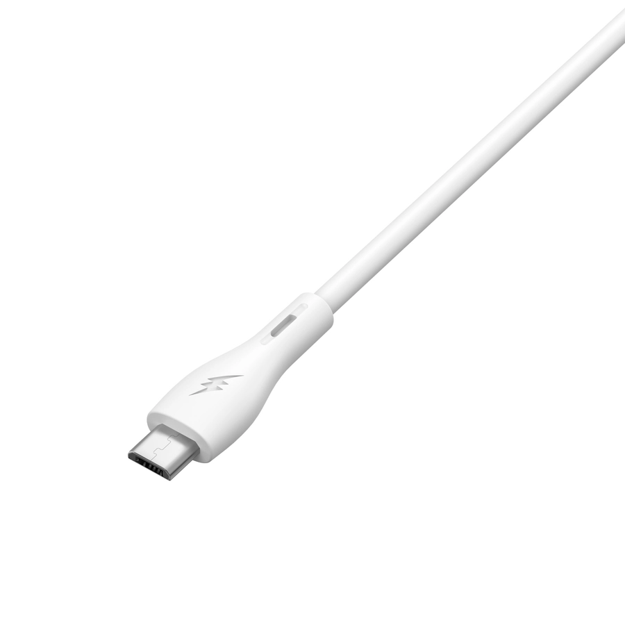 MoonX MOONX wall charger MC02 2.4A 12W 2xUSB + cable Micro White снимка 4