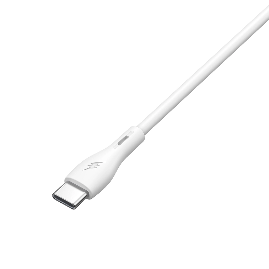 MoonX MOONX wall charger MC02 2.4A 12W 2xUSB + cable USB-C White снимка 4