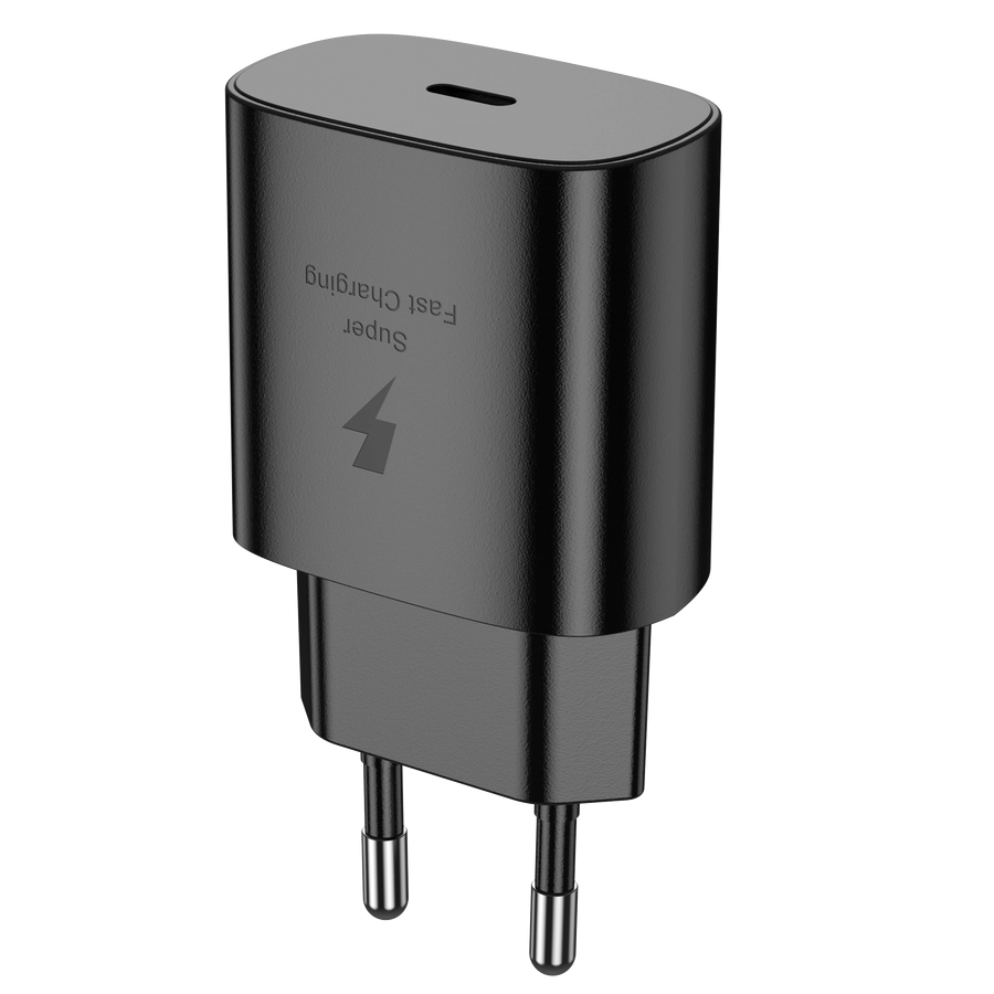 Jellico wall charger EU25 PD 25W 1xUSB-C Black снимка 1