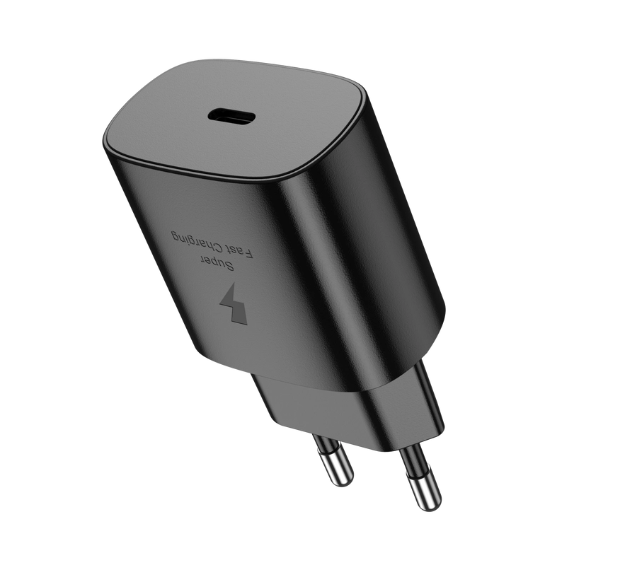 Jellico wall charger EU25 PD 25W 1xUSB-C Black снимка 2