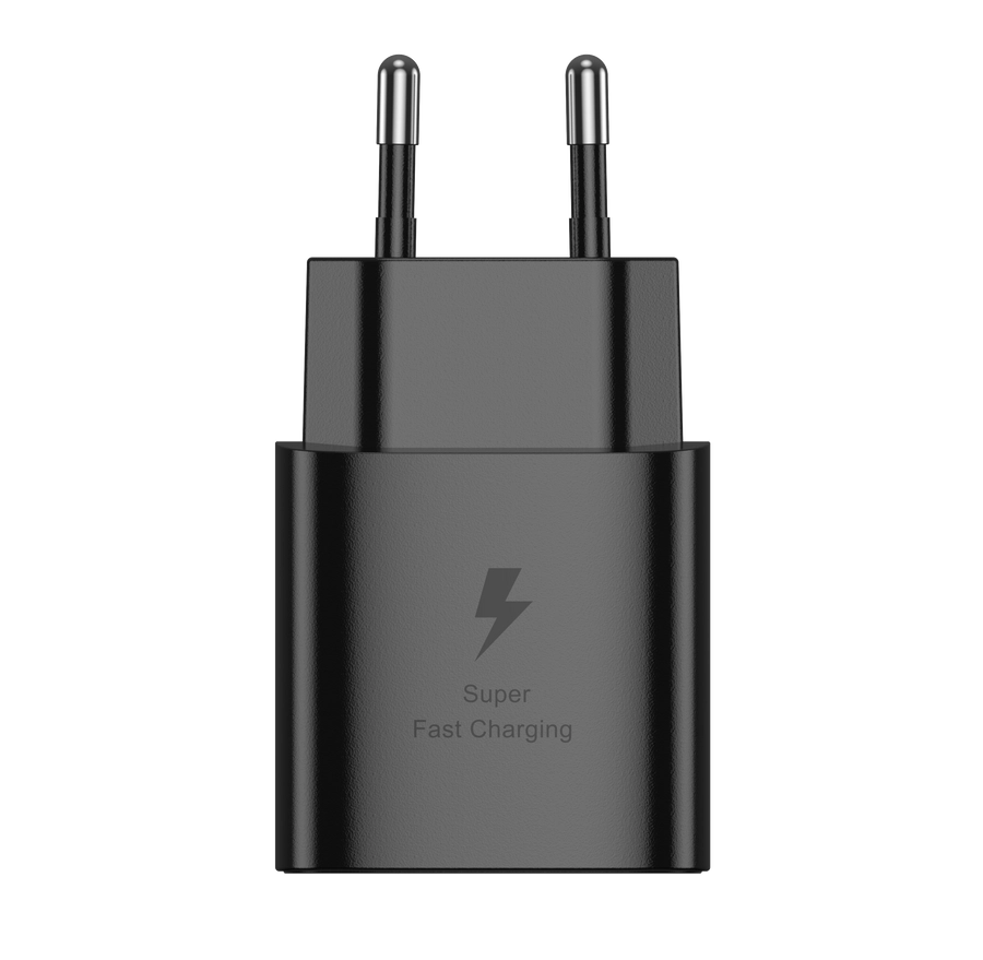 Jellico wall charger EU25 PD 25W 1xUSB-C Black снимка 3