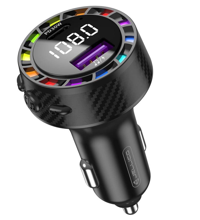 Jellico transmitter FM FM2 PD 30W 1xUSB-C + 1xUSB QC3.0 Black снимка 5