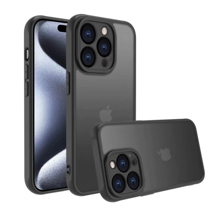 No Name Panzer Matt Case iPhone 14 Pro Black снимка 2