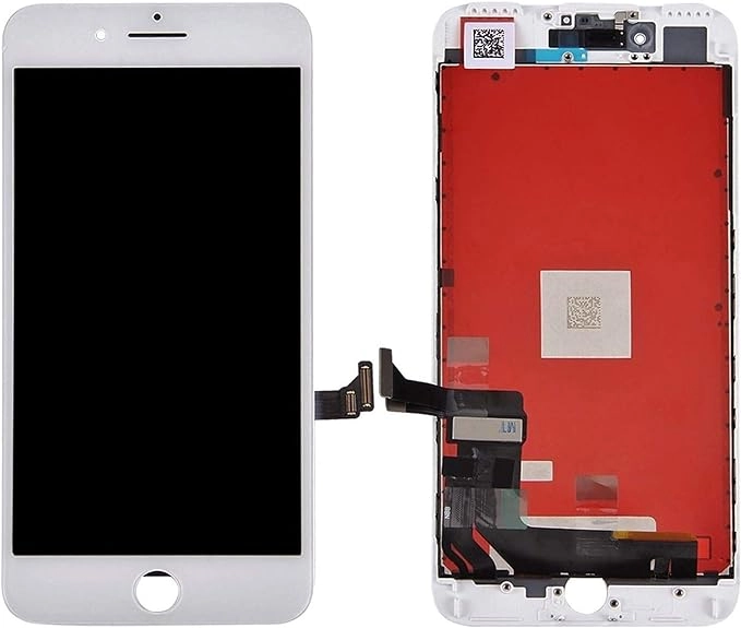 Spare Parts LCD + touch iPhone 8 Plus biały Tianma (TM)(Displays and service parts)