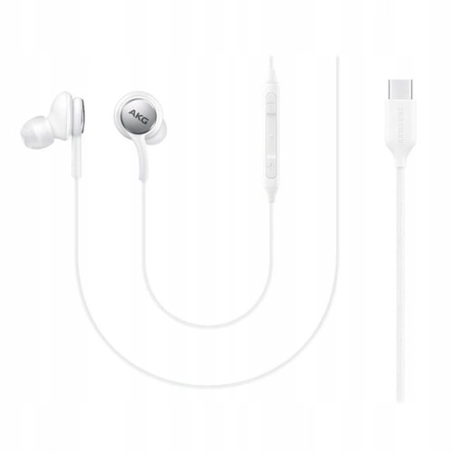 Samsung Original headphones Samsung AKG IC100BW GP-TOU021CSKWW USB-C White (bulk EU)(Headphones)
