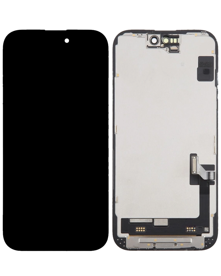 Spare Parts LCD + touch iPhone 15 with changeable IC black High Gammut (HG)