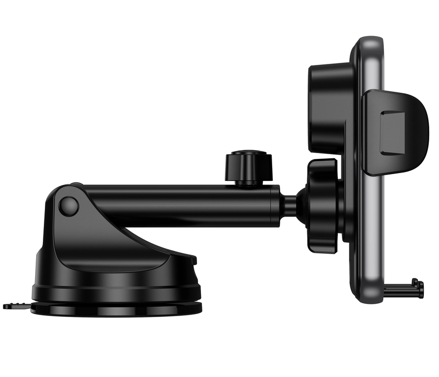 Jellico car holder with wireless charging W20 15W Black снимка 4