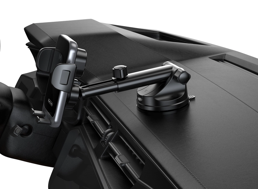 Jellico car holder with wireless charging W20 15W Black снимка 7