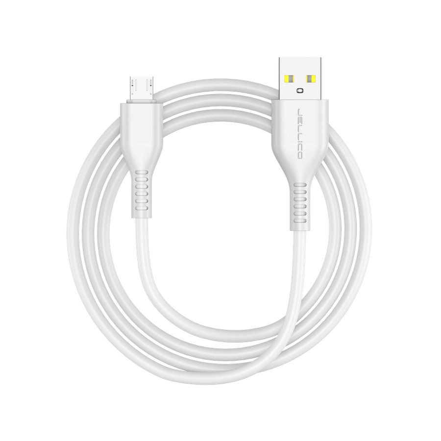 Jellico cable KDS-32 Micro USB 3.1A 2M White снимка 2