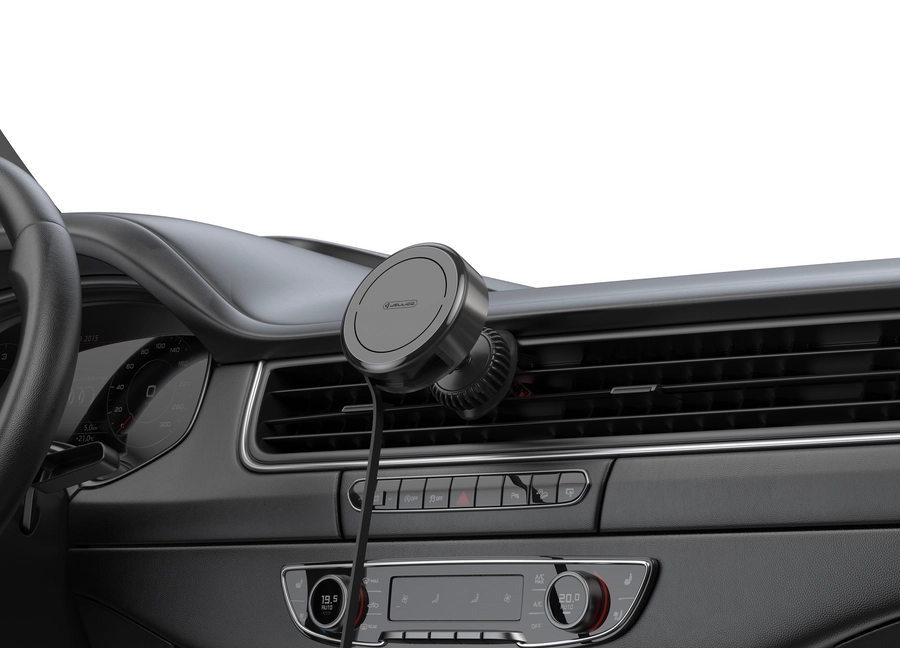 Jellico car holder Magsafe with wireless charging W21 15W Black(Phone holders)