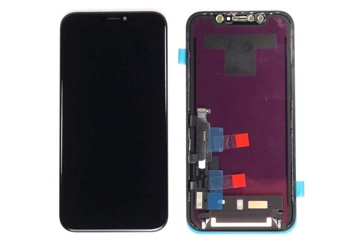 Spare Parts LCD + touch iPhone XR black High Gammut (HG)(Displays and service parts)